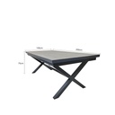 Mesa Terraza extensible Lucca 200/260cm