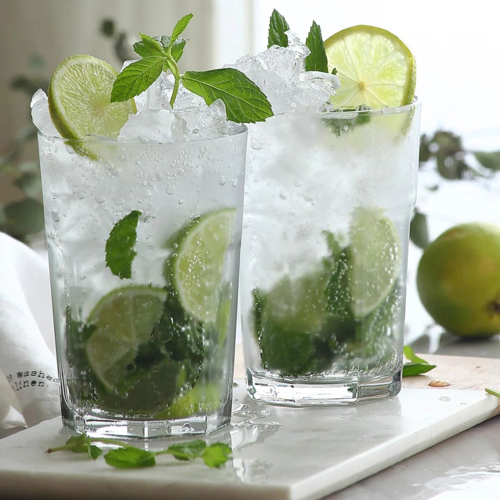 Vaso largo 365ml set de 6