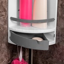 Organizador plástico esquina 29x18x41cm