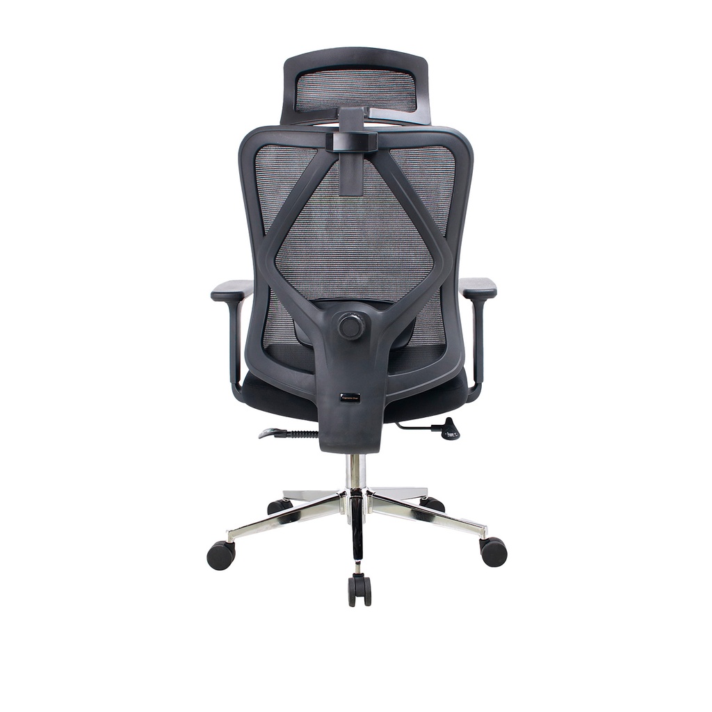 Silla oficina Tacora cromada negro