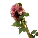 Flor artificial rosada 80cm