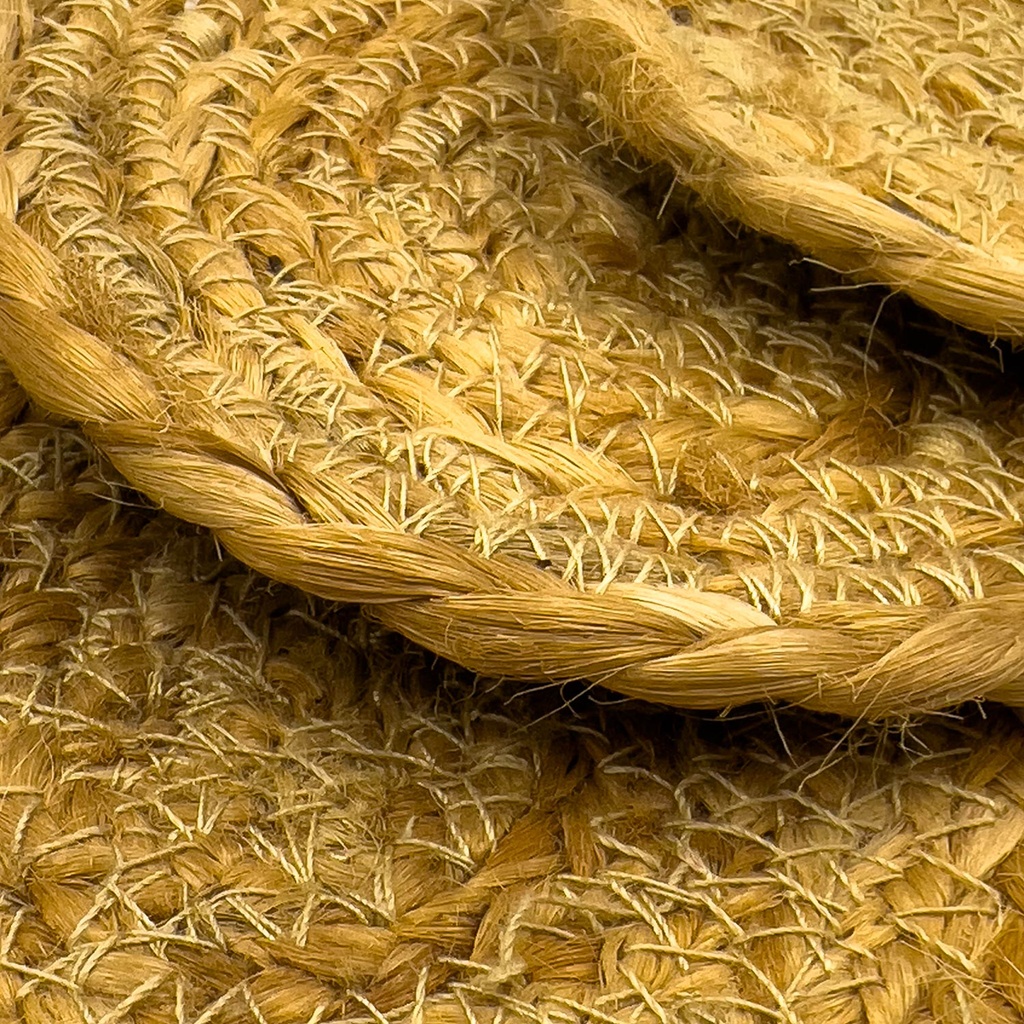 Set 4 posavasos yute 10x10cm