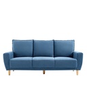 Sofá 3 cuerpos Maya azul