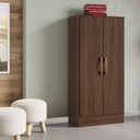 Closet 2 puertas Maui castaño