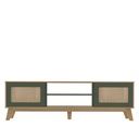 Rack Charlotte - Roble/Menta