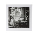 Canvas 35x35cm B&W retro 4