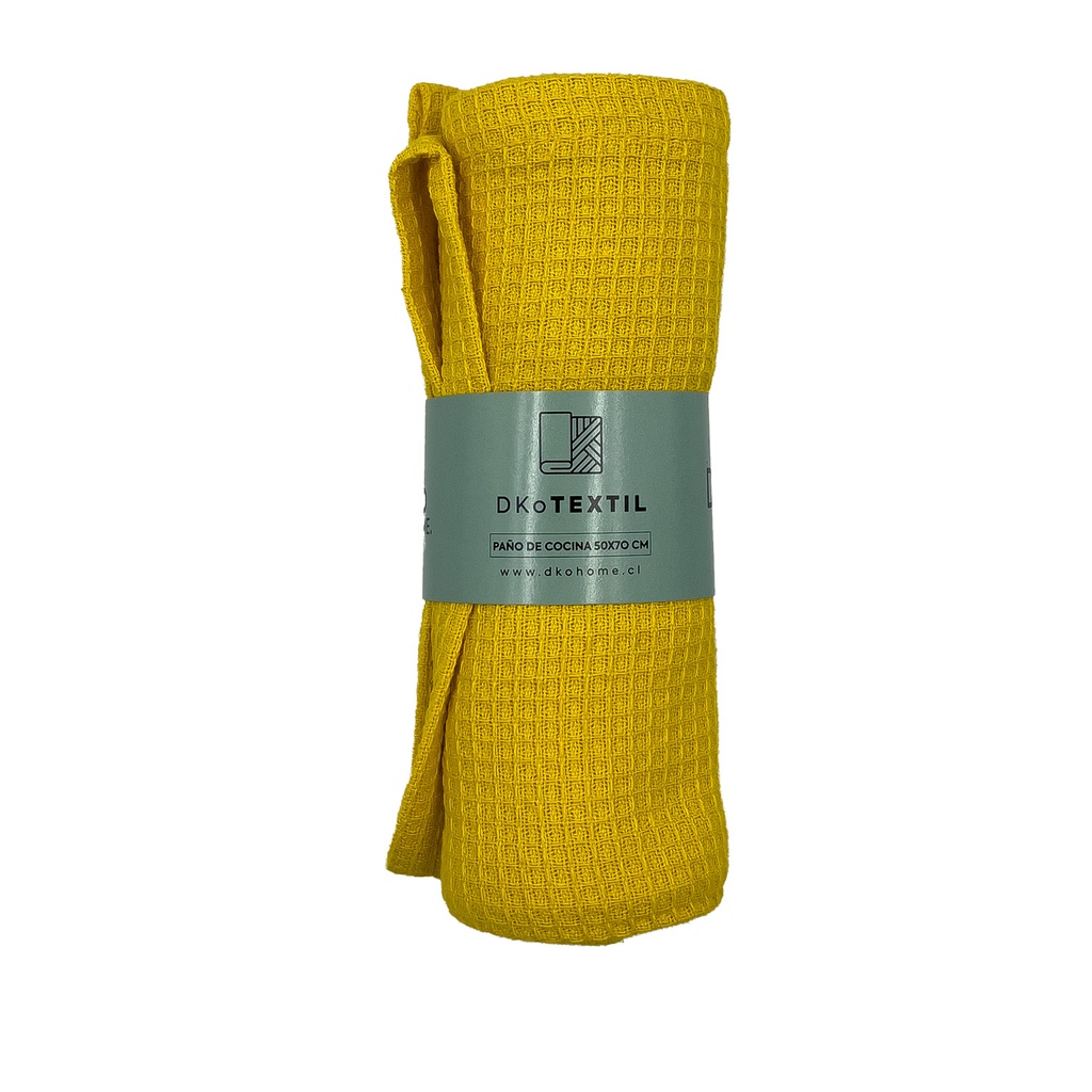 Paño cocina amarillo 50x70cm