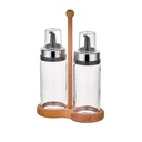 Alcuza vidrio 2 piezas 245cc