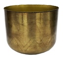Macetero dorado 24cm