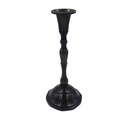 Candelabro negro 20cm