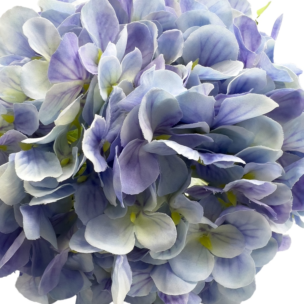 Flor hortensia artificial celeste 67cm