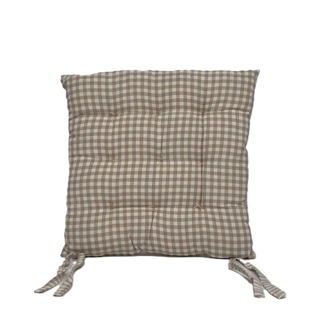 Cojín 40x40cm mini silla cuadros