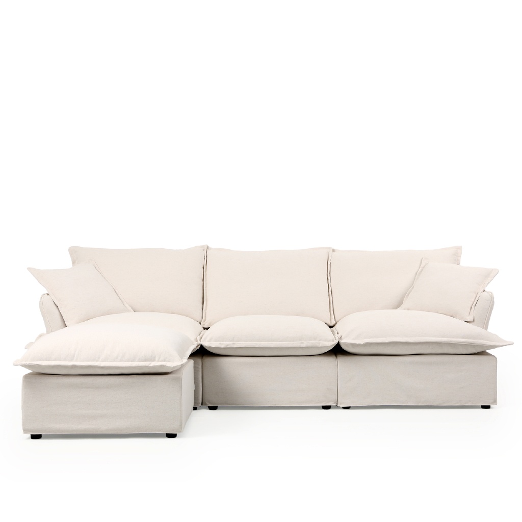 Sofá seccional Matteo blanco