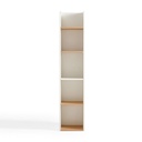 Librero infantil Abasi blanco madera