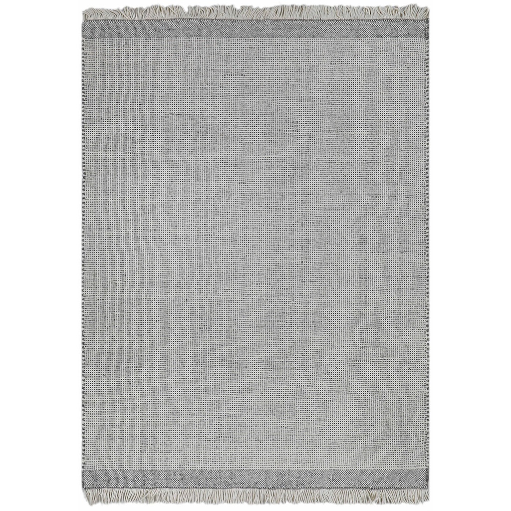 Alfombra 150x210cm Capas marfil/gris