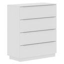[230040566] Cómoda Varese 4 cajones blanco