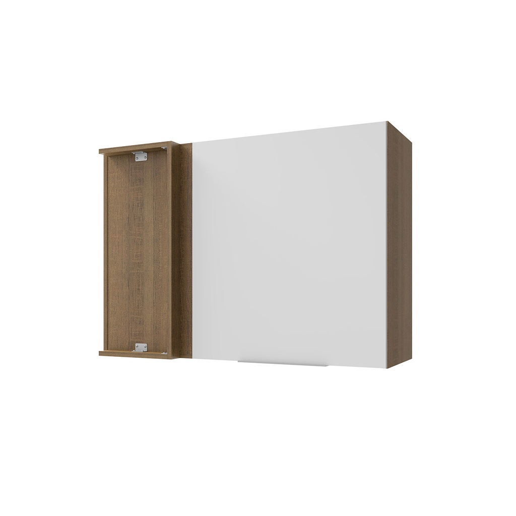 Aéreo esquinero Stella blanco 1 puerta 94cm