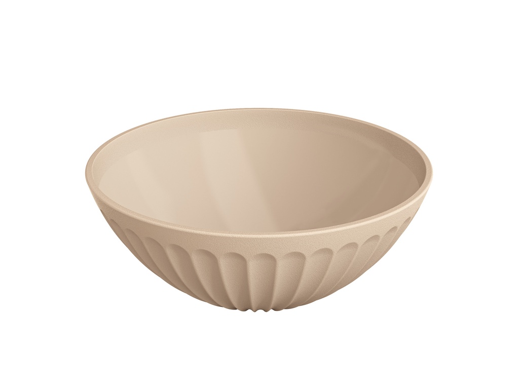 Bowl plástico beige 1L