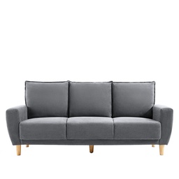 [230009224] Sofá 3 cuerpos Maya gris