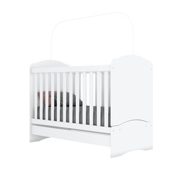 [230019003] Cuna Menta blanco 3 en 1