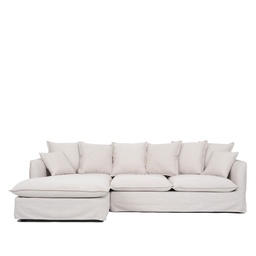 [230021962] Sofá seccional izquierdo Hobart natural