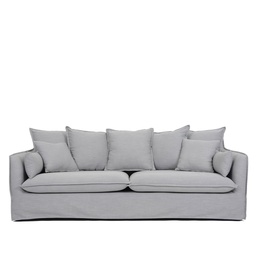 [230021969] Sofá 3 cuerpos Hobart gris