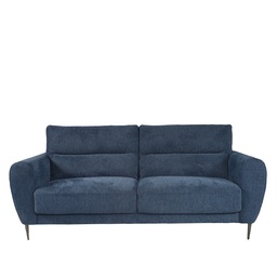 [230030720] Sofá 3 cuerpos Nantes azul