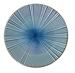 [230031928] Plato bajo rayas 17,8cm