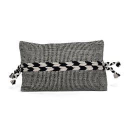 [230032980] Cojín 30x50cm boho BN