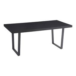 [230040078] Mesa comedor 6 puestos Marcelo negro